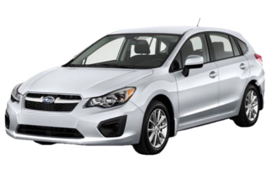 Hire a Subaru Impreza 4WD Hatch Christchurch New Zealand
